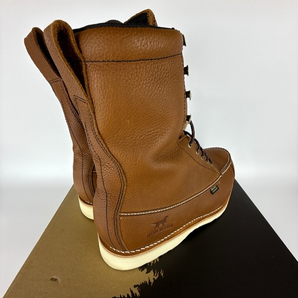 Irish Setter Wingshooter 896 Brown Leather Boots Mens 11 E2 Waterproof 400g - Picture 3 of 14